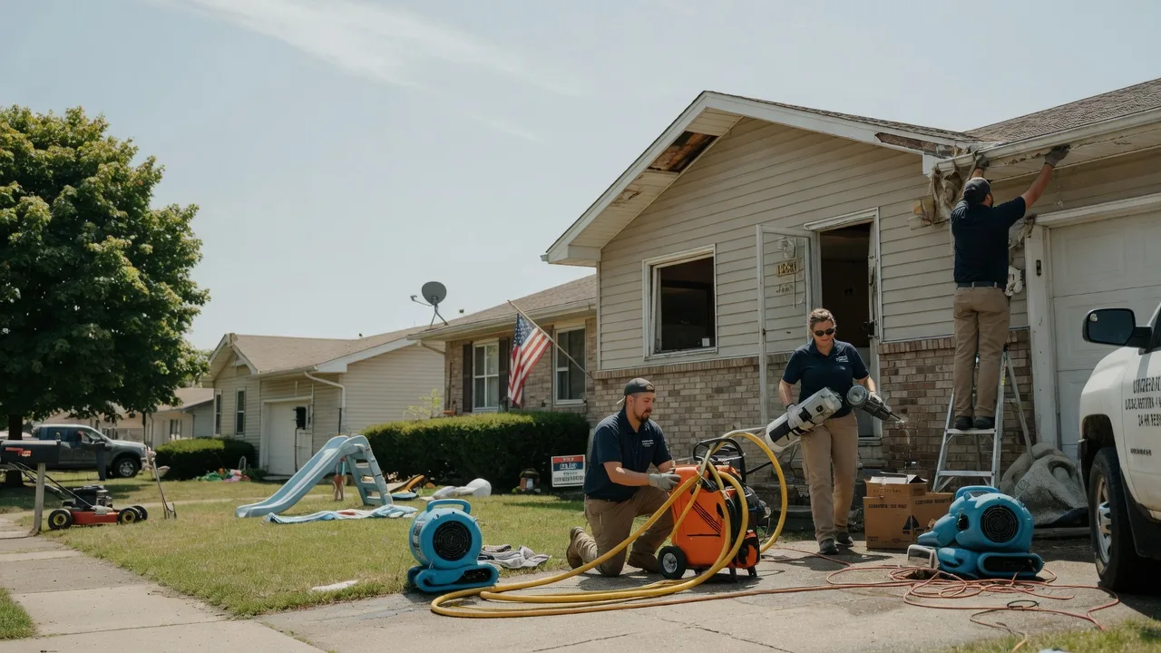 Water Damage Restoration in Prescott, KS near me